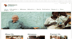 Desktop Screenshot of albinism-in-africa.com